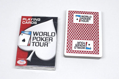 Bee WPT World Poker Tour Playing Cards Deck [Blue seals, Made in Ohio]