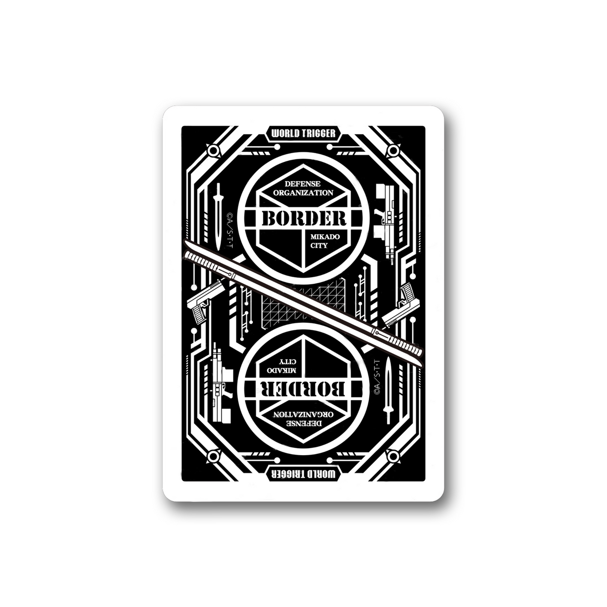 Bicycle World Trigger v2 Playing Cards