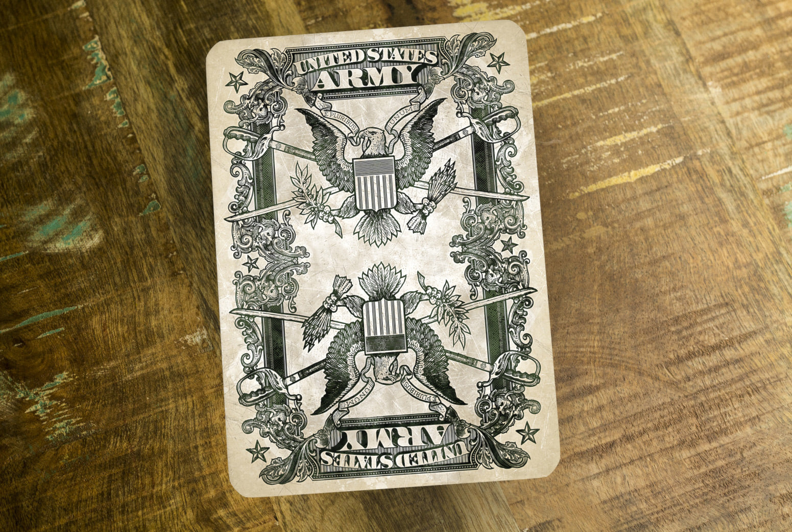 The US Army Playing Cards