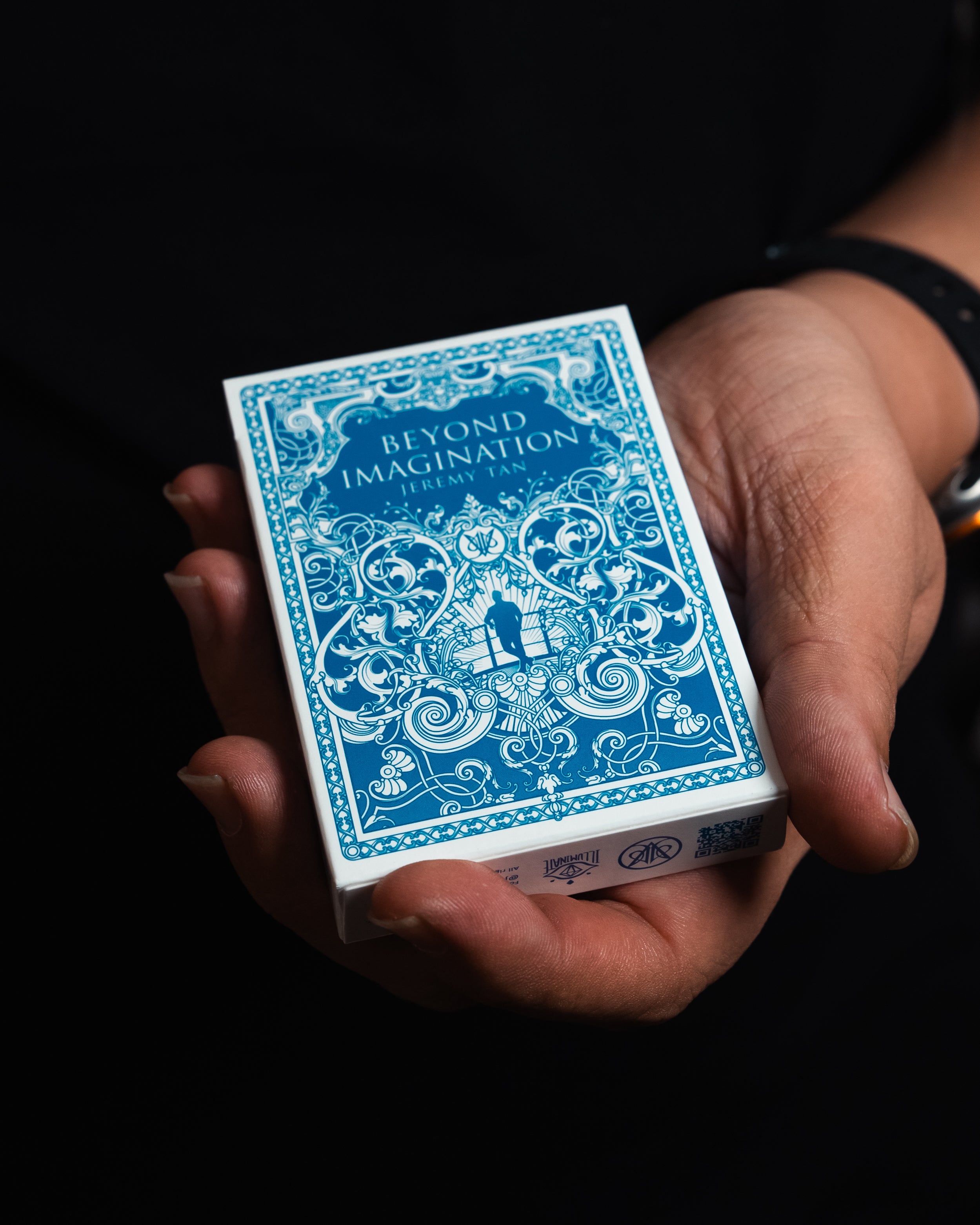 Beyond Imagination Playing Cards V2 2-Decks Set – Crimson &amp; Azure Edition