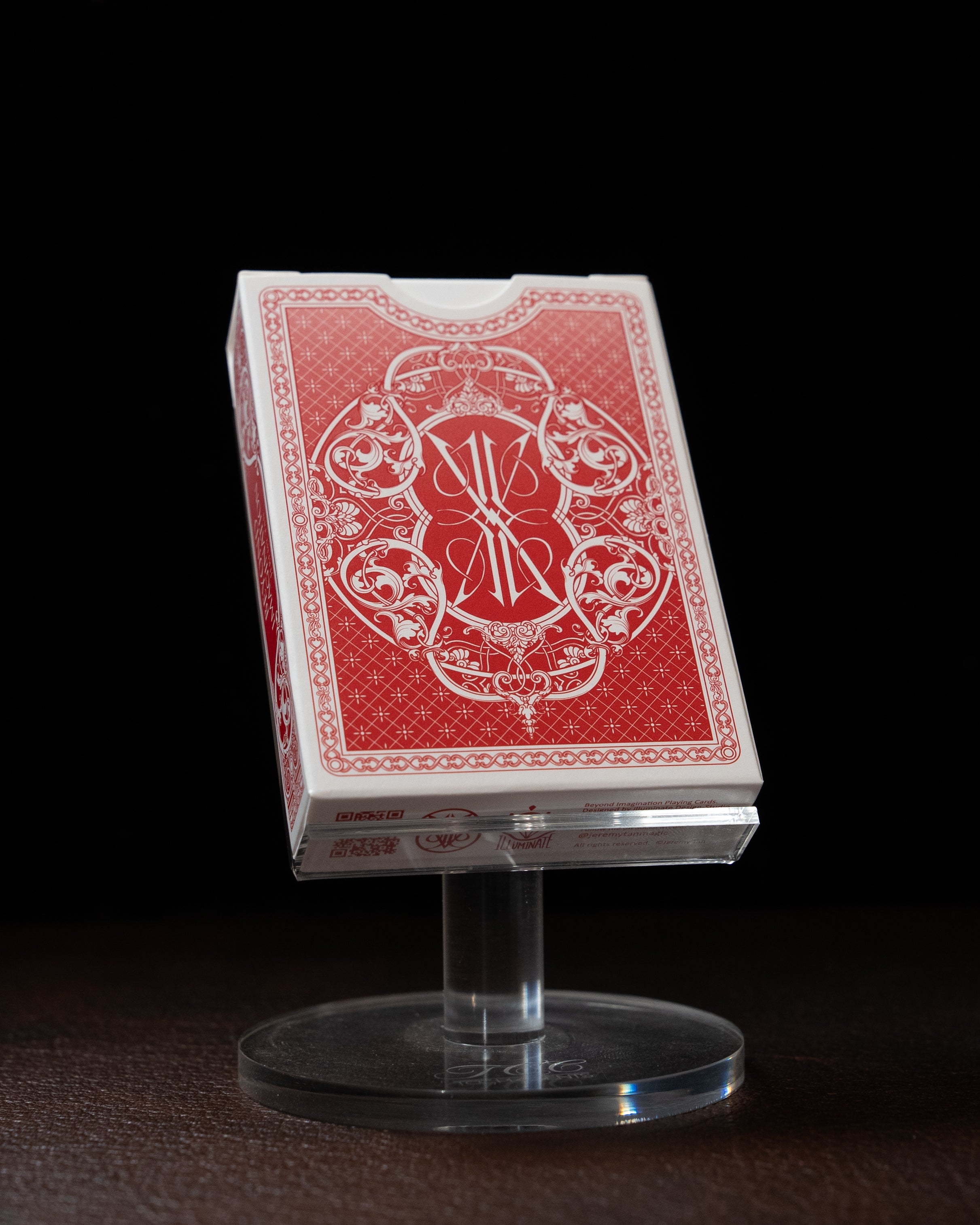 Beyond Imagination Playing Cards V2 2-Decks Set – Crimson &amp; Azure Edition