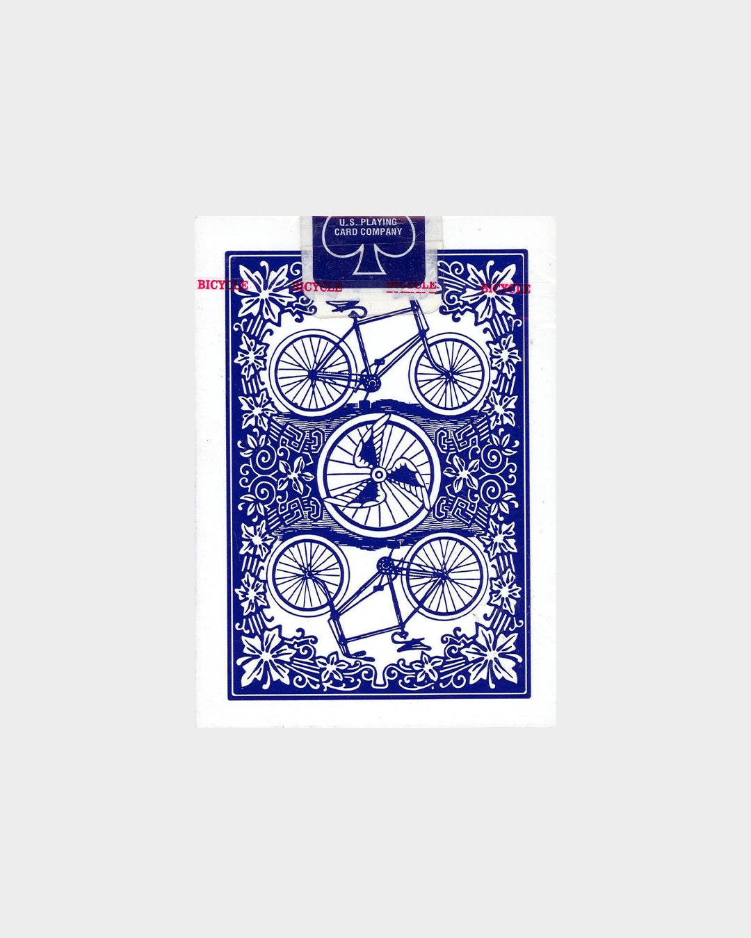 Bicycle League Back Playing Cards [Blue seals, Made in Ohio]