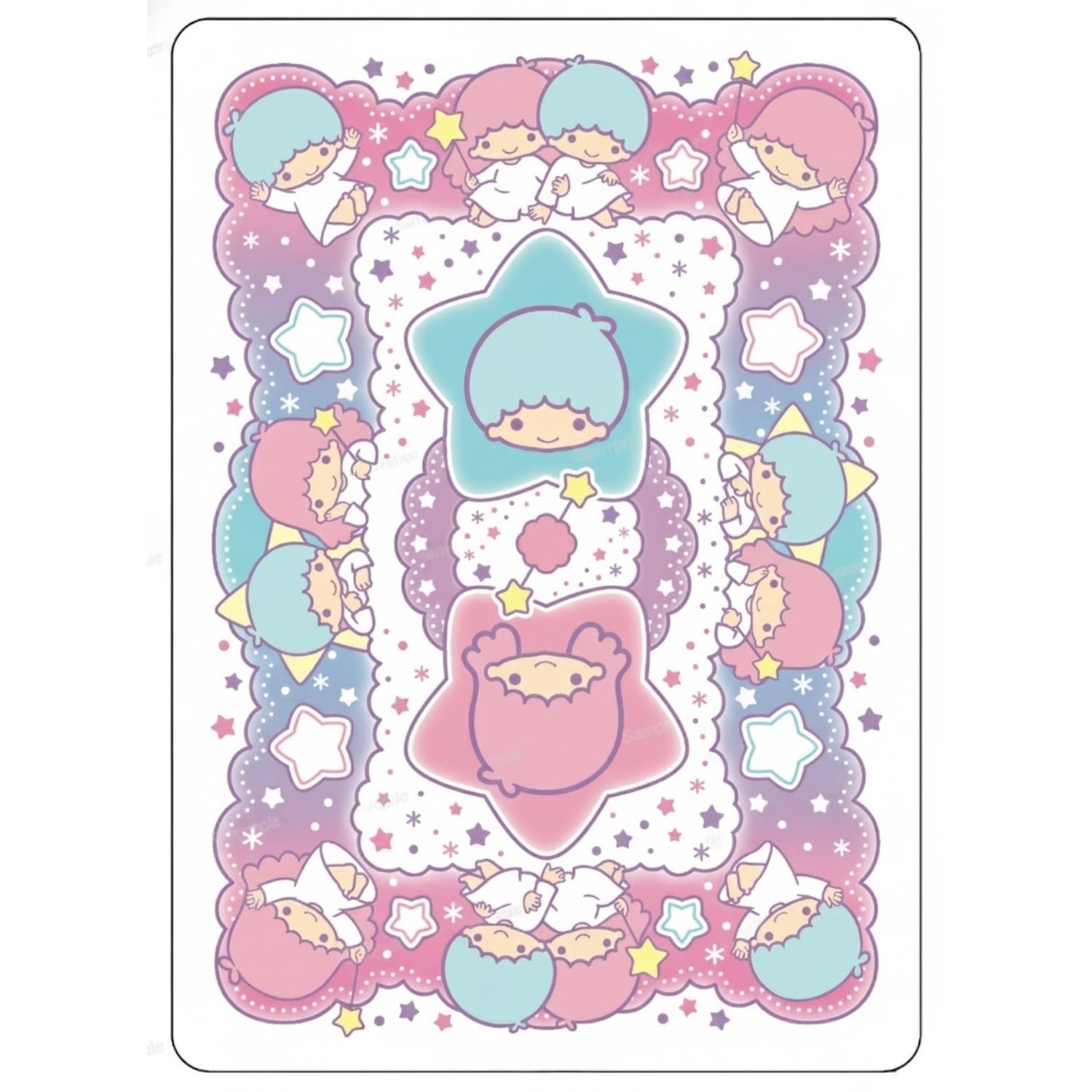 Bicycle Little Twin Stars 50th Anniversary Playing Cards