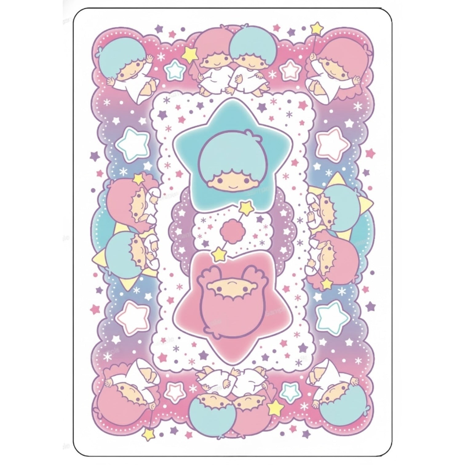 Bicycle Little Twin Stars 50th Anniversary Playing Cards