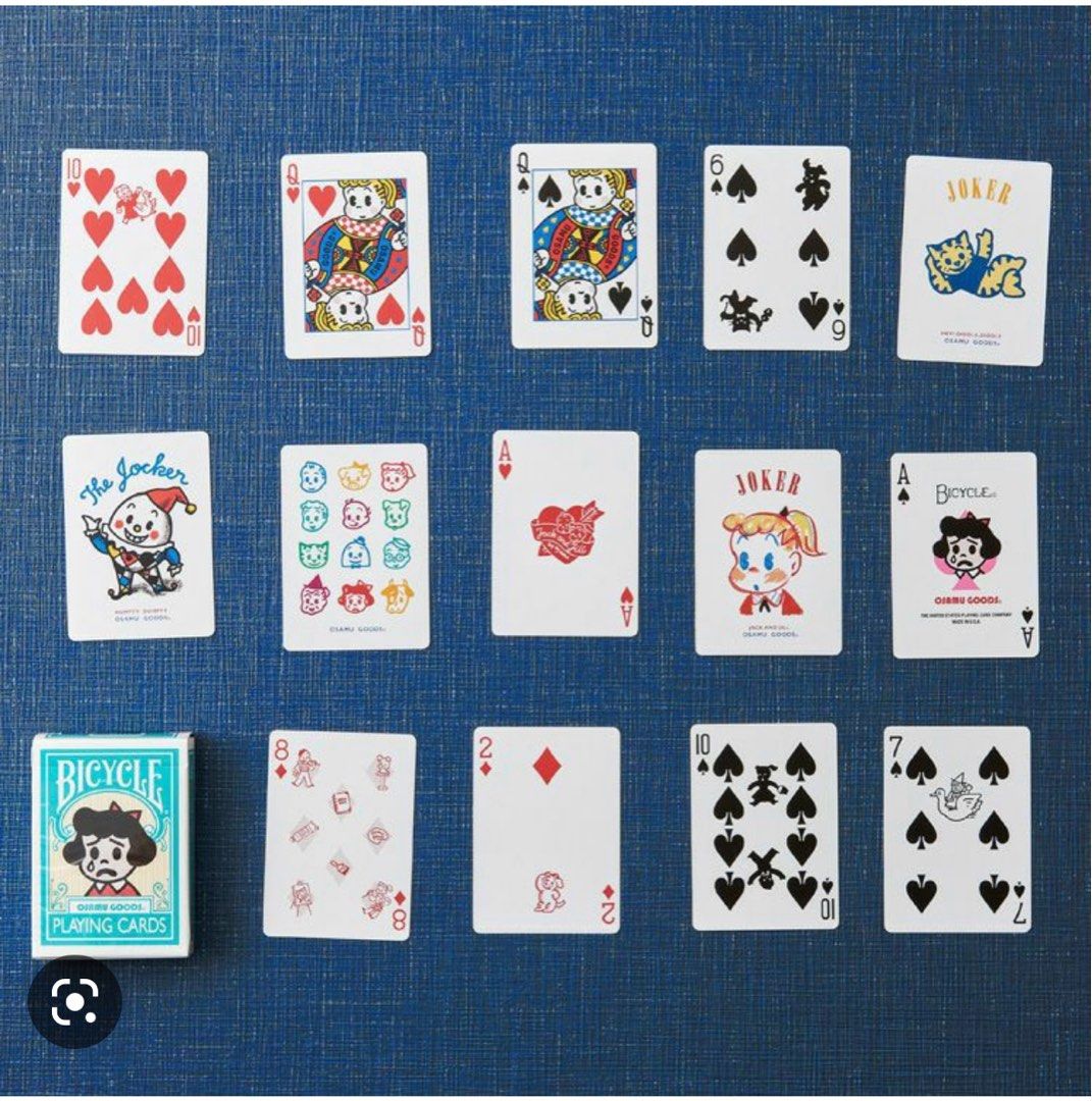 Bicycle Osamu Goods v2 Playing Cards