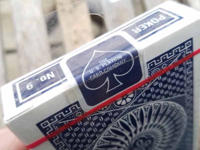 Tally Ho CIrcle Back Playing Cards Deck [Blue seals, Made in Ohio]