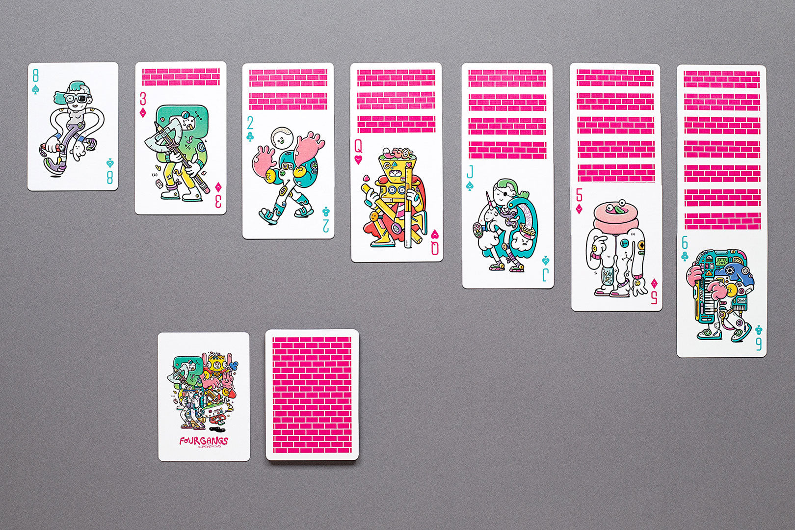 Bicycle Brosmind Four Gangs Playing Cards