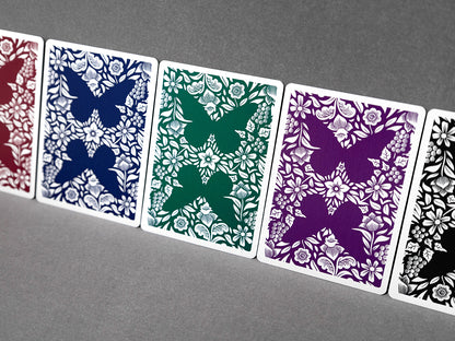 Signed Butterfly Workers Edition Playing Cards by Ondrej Psenicka