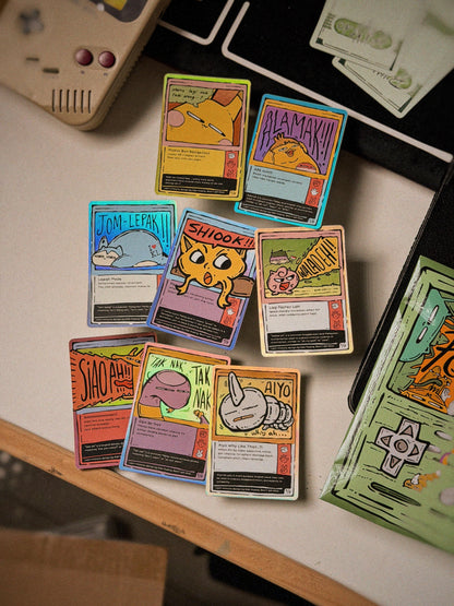 Pokkedo SINGAPORE &amp; MALAYSIA SLANG Promo Card [NOT FOR SALE]