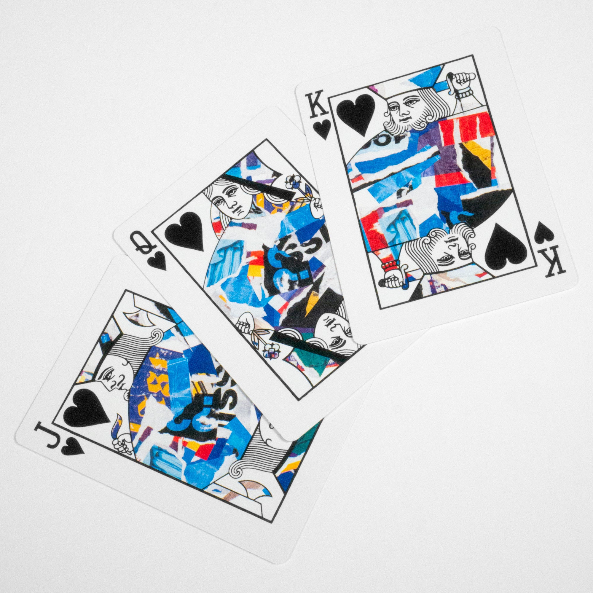 Collage Playing Cards - Construction