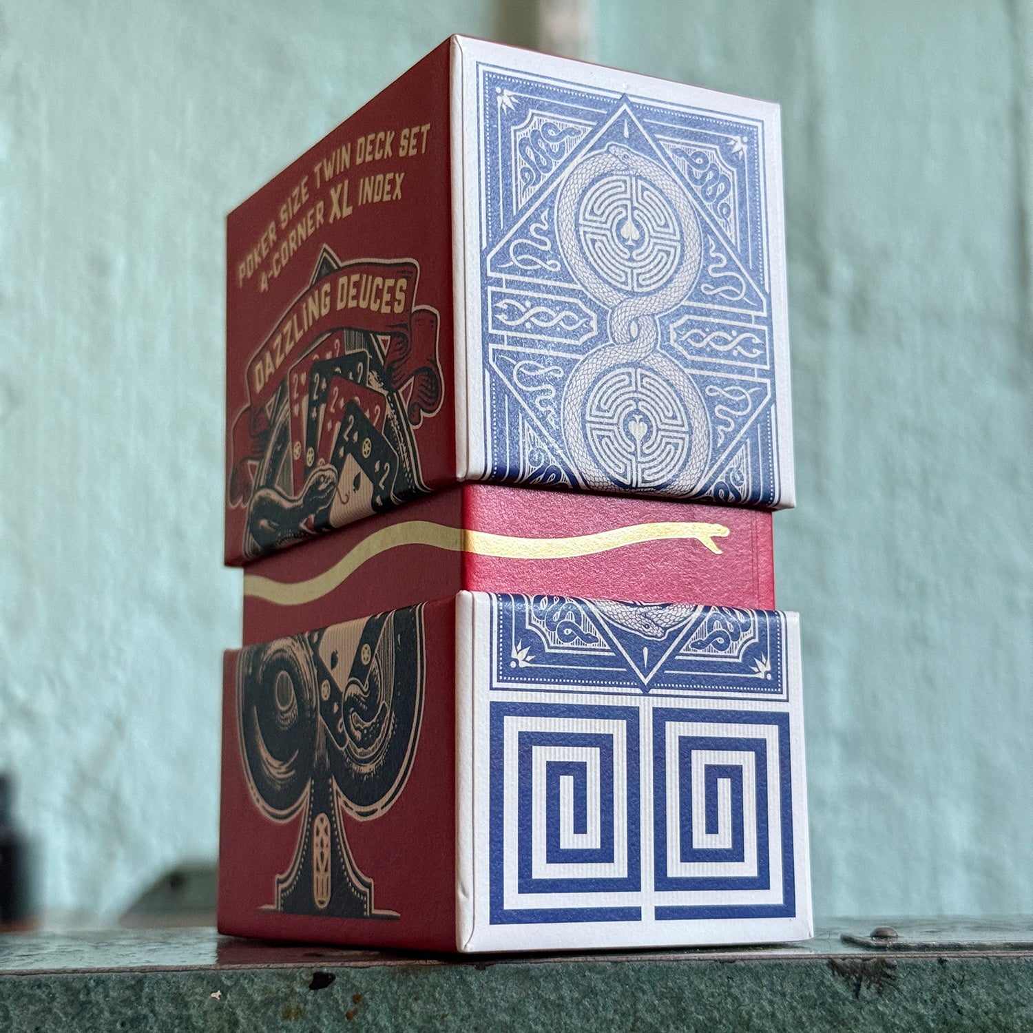 Dazzling Deuces LTD700 (Twindecks with gilded edges)