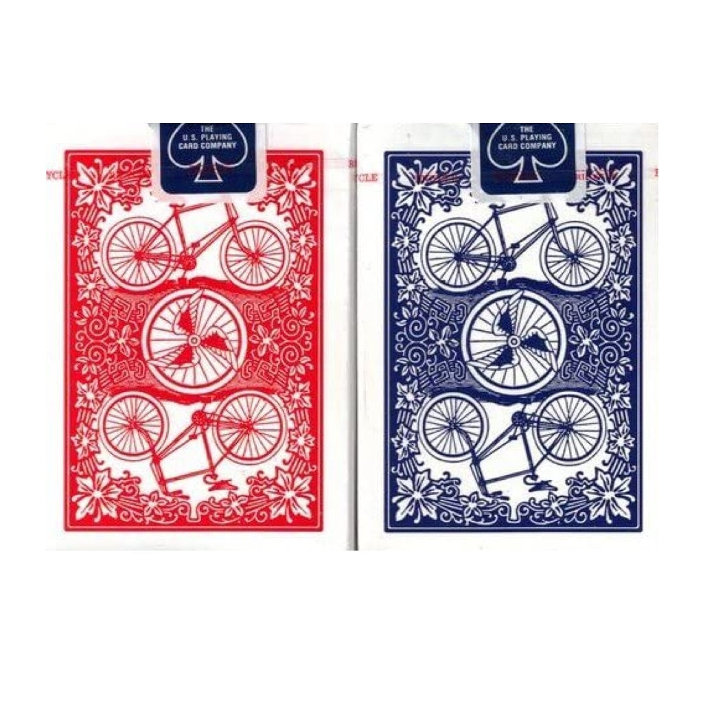 Bicycle League Back Playing Cards [Blue seals, Made in Ohio]