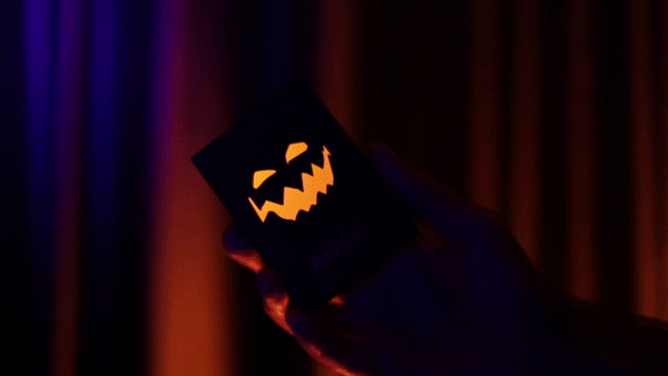 NOCtober Halloween Orange Playing Cards