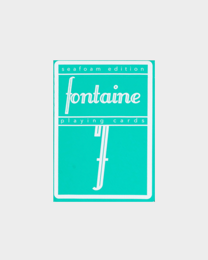 Seafoam Fontaine Cardistry Cards