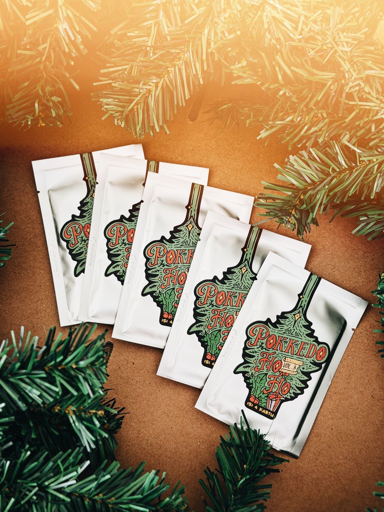 Pokkedo HOHO V3 2025 Christmas Envelope - 5 Packs