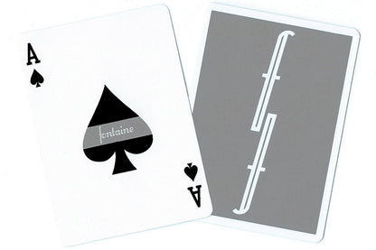 Grey Fontaine Playing Cards