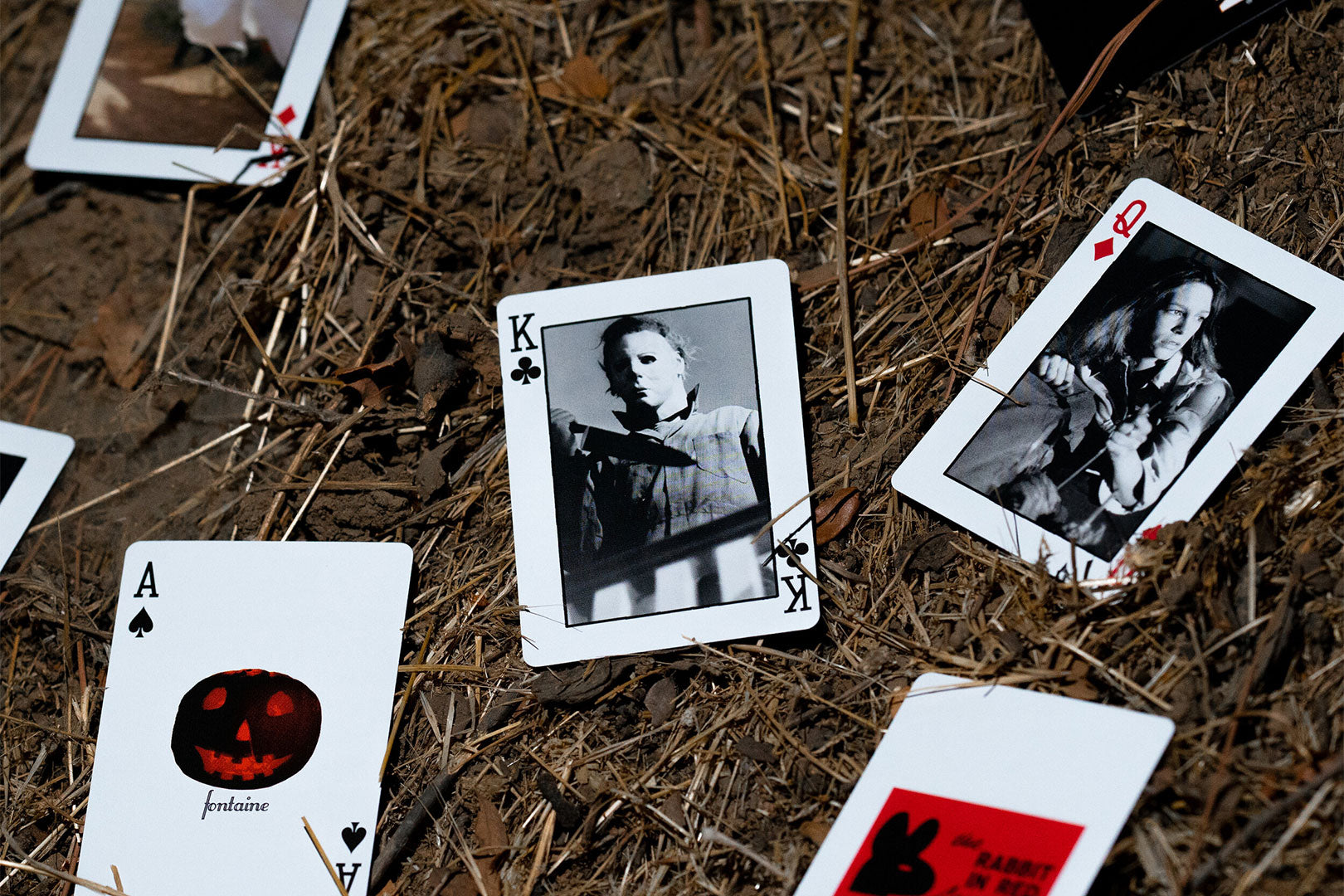 Fontaine Halloween x Michael Myers Playing Cards