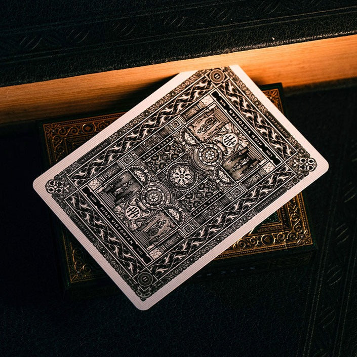 High Victorian Green Luxury Playing Cards