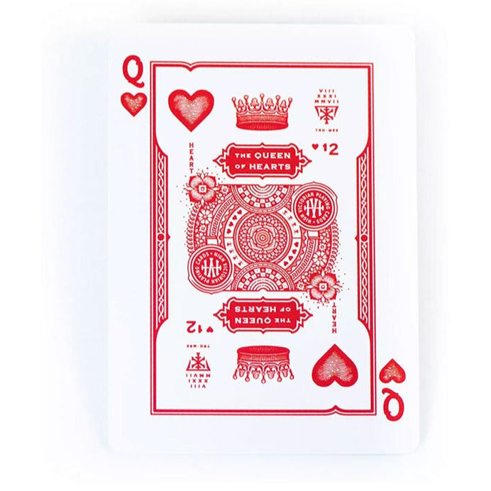 High Victorian Red Luxury Playing Cards