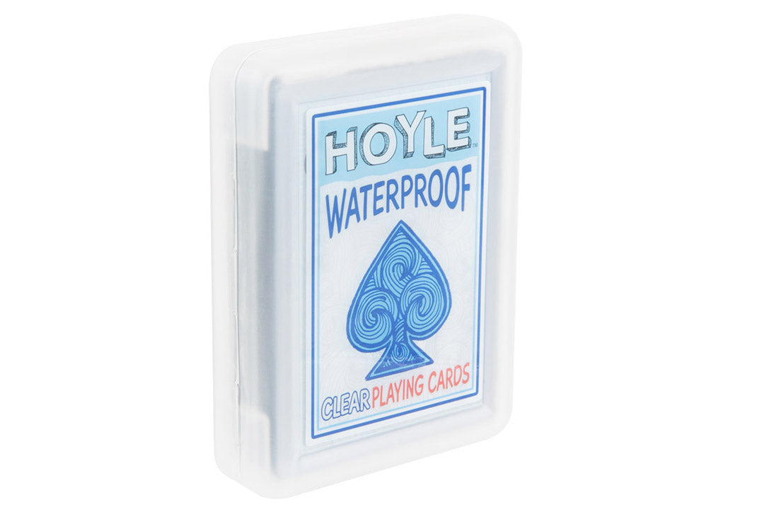 Hoyle waterproof 100% Plastic Transparent Playing cards