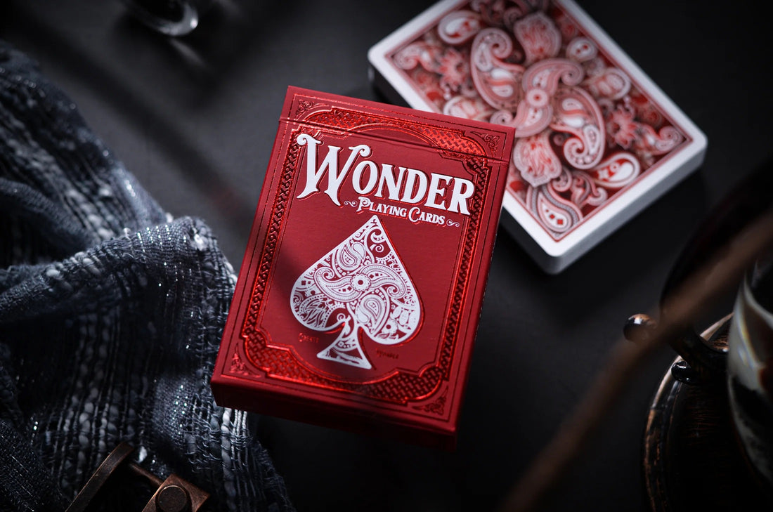 Wonder Red Playing Card