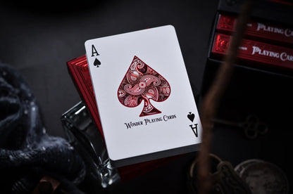 Wonder Red Playing Card