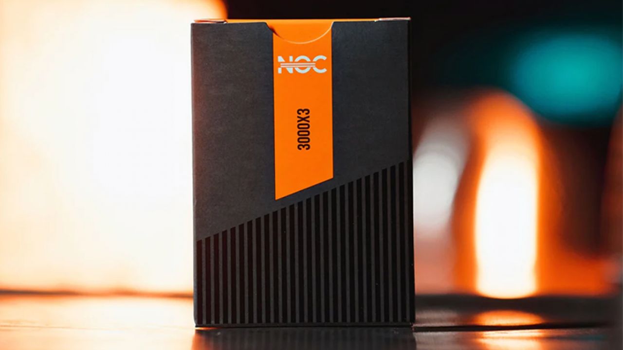NOC3000X3 : Black/Orange (Human) Deck
