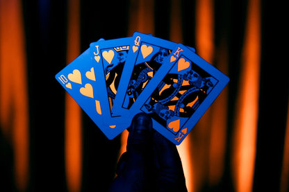 NOCtober Halloween Orange Playing Cards