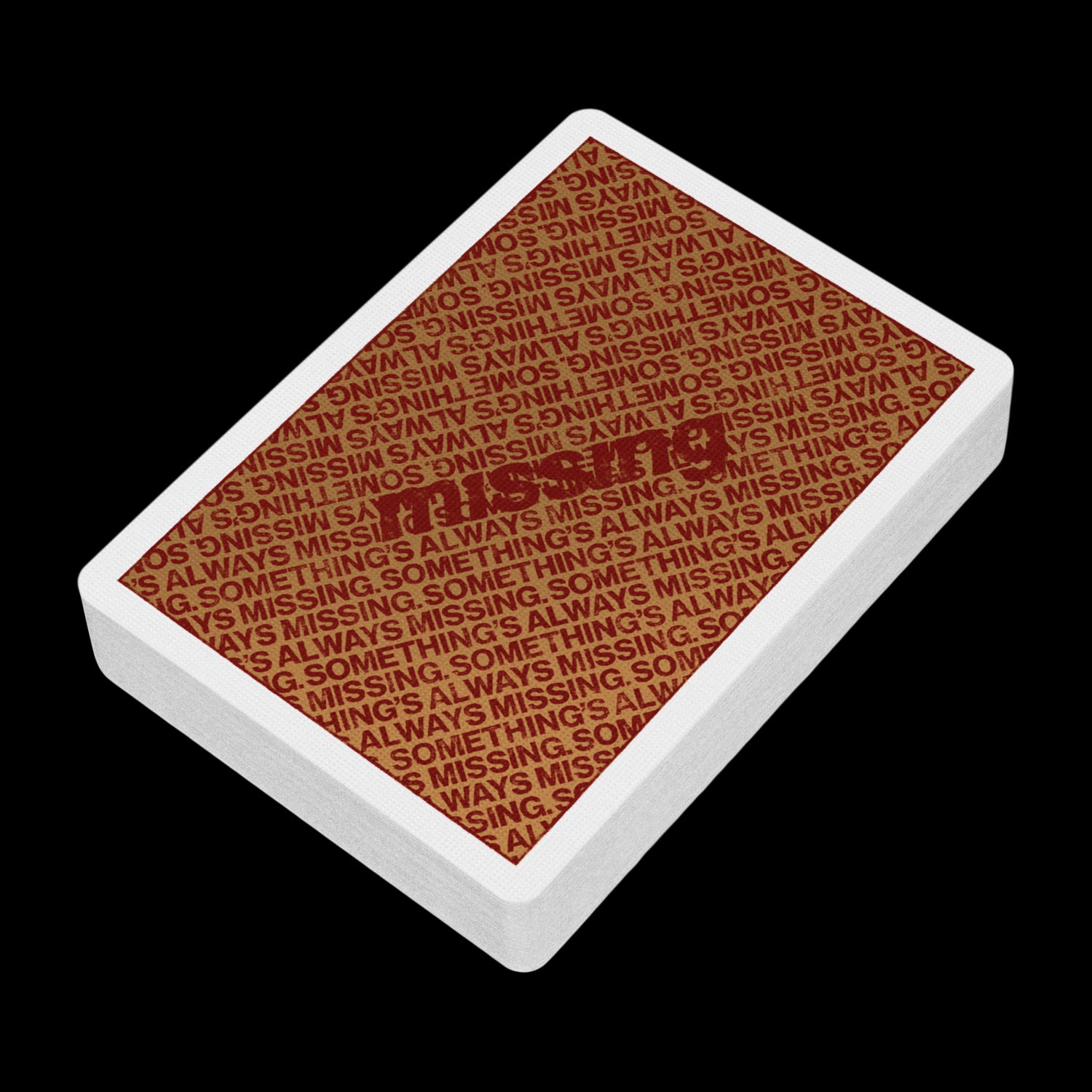NY Slims Playing Cards - Red/Gold 100%