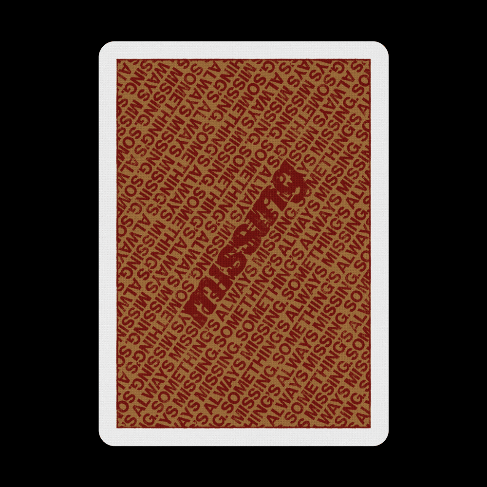 NY Slims Playing Cards - Red/Gold 100%