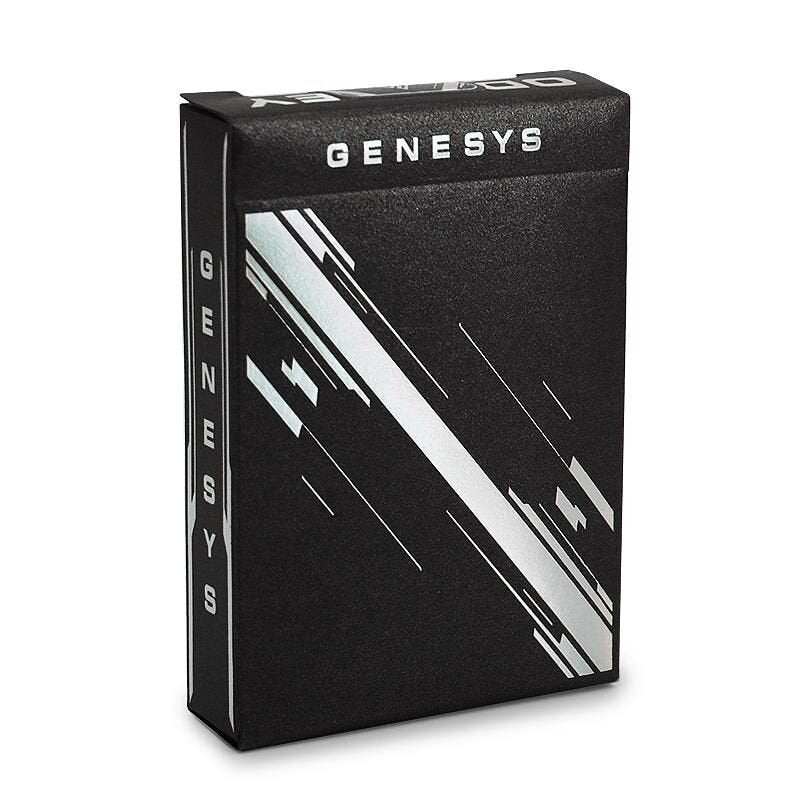 Odyssey Genesys (Black) Edition Playing Cards by Sergio Roca