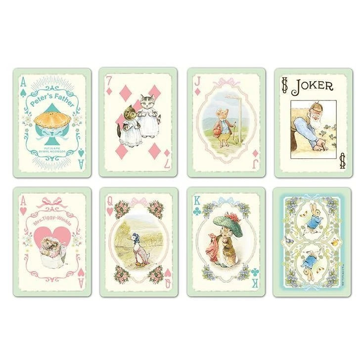 Bicycle Peter Rabbit playing cards
