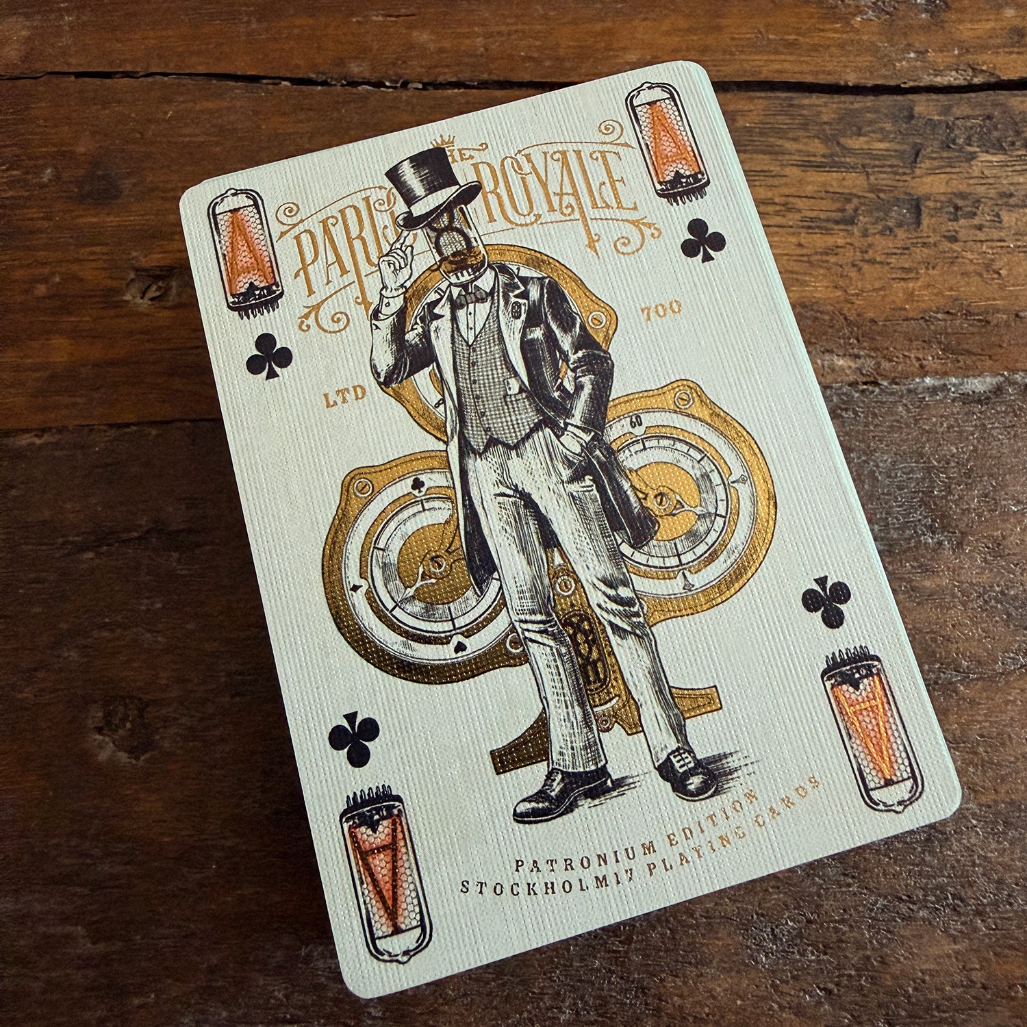 The Parlour Royale Patronium LTD700 (signature on tuckbox)