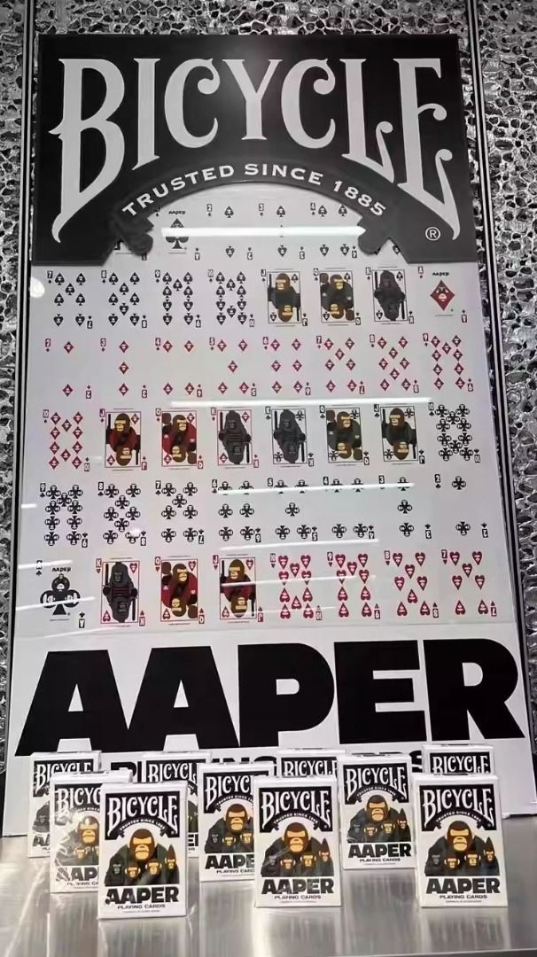 Bicycle Aaper Playing Cards by A Bathing Ape