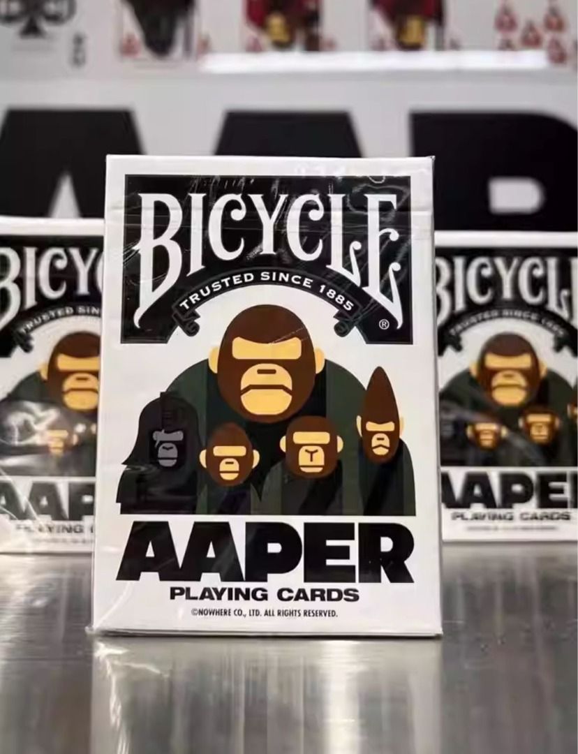 Bicycle Aaper Playing Cards by A Bathing Ape