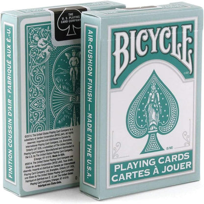 Bicycle Fashion Teal &amp; Dark Green 808 Playing Cards