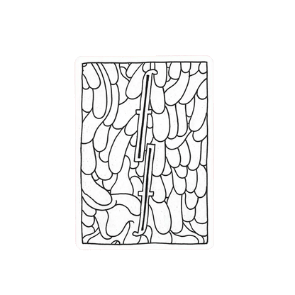 Royal Fever White UV Fontaine Playing Cards