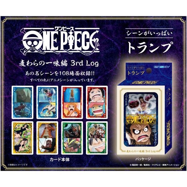 One Piece Scene Plenty of Playing Cards Straw Hat Pirates 3rd Log by Ensky
