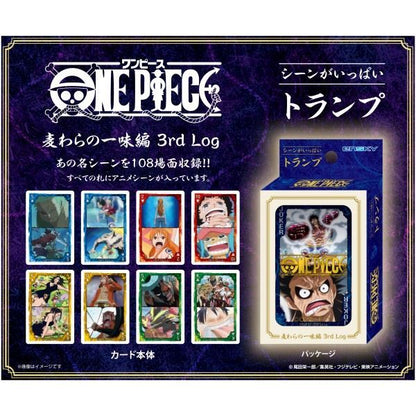 One Piece Scene Plenty of Playing Cards Straw Hat Pirates 3rd Log by Ensky
