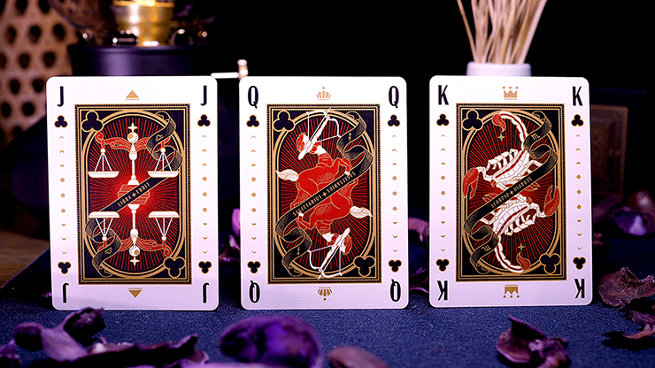 The Constellation Playing Cards Gold &amp; Purple