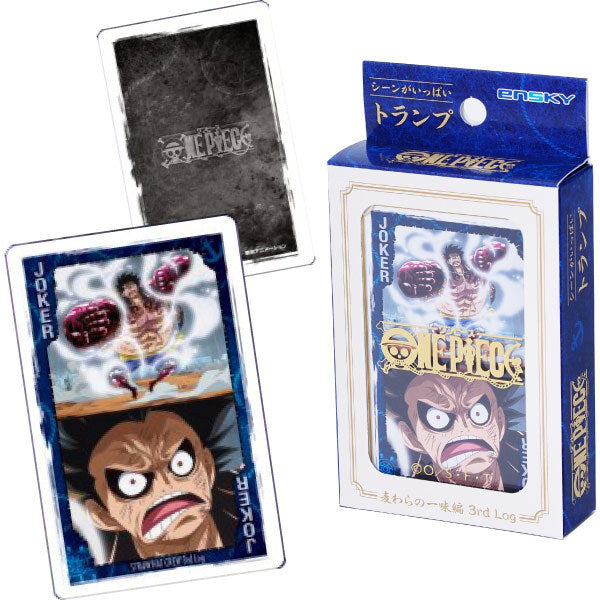 One Piece Scene Plenty of Playing Cards Straw Hat Pirates 3rd Log by Ensky