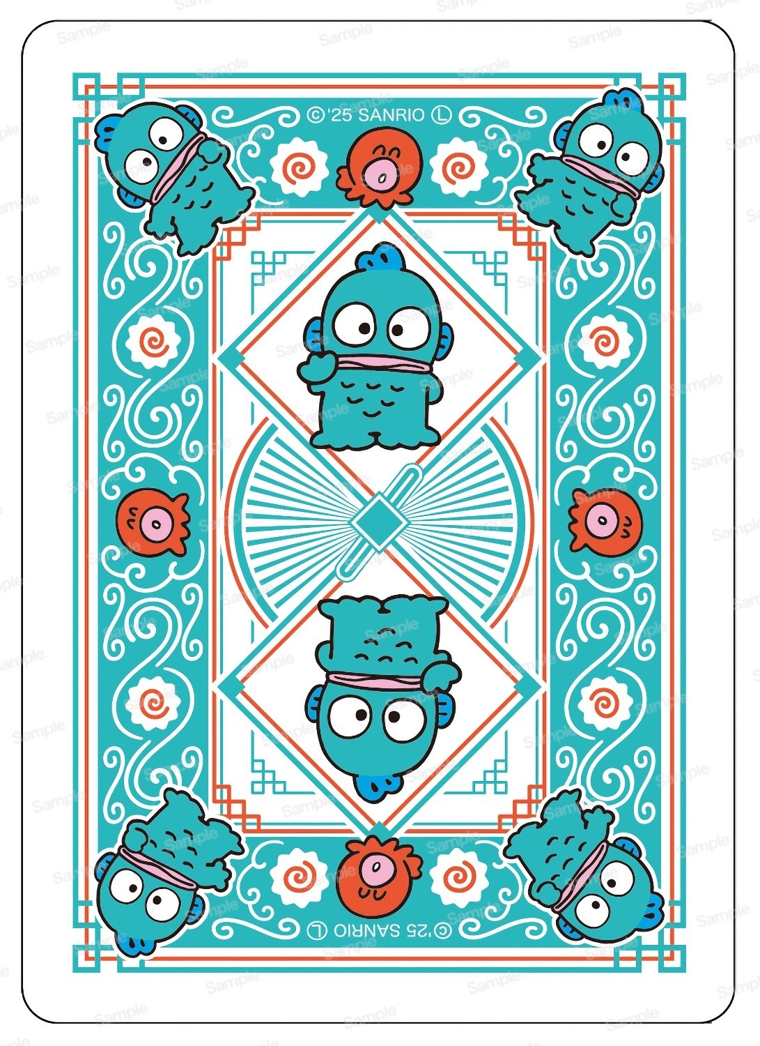 Bicycle Sanrio Hangyodon Japan Playing Cards
