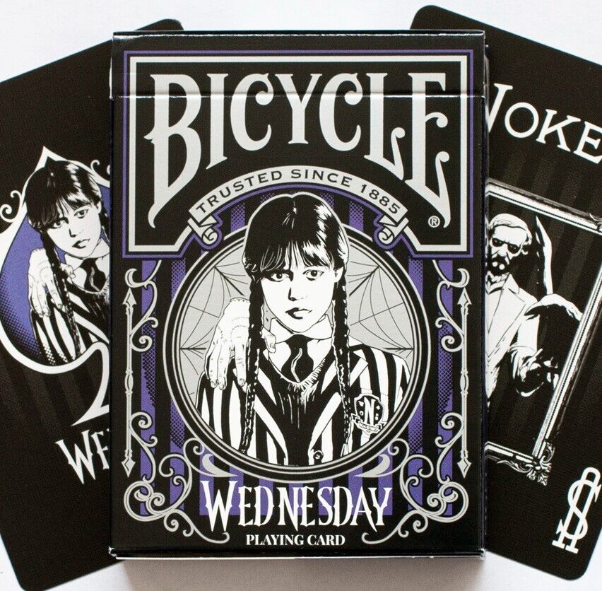 Bicycle Wednesday playing cards Netflix