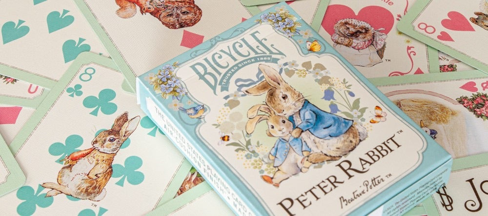 Bicycle Peter Rabbit playing cards