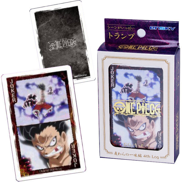"One Piece" Scene Plenty of Playing Cards, Straw Hat Crew Edition 4th Log by Ensky