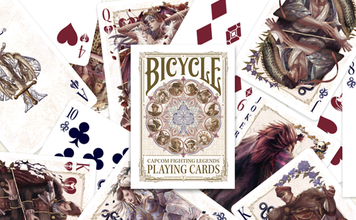 Bicycle Capcom Fighting Legends Playing Cards Japan
