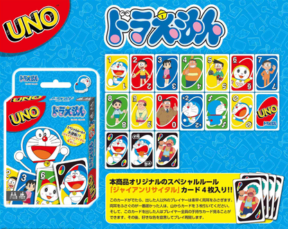 UNO Doraemon Card Game Japan