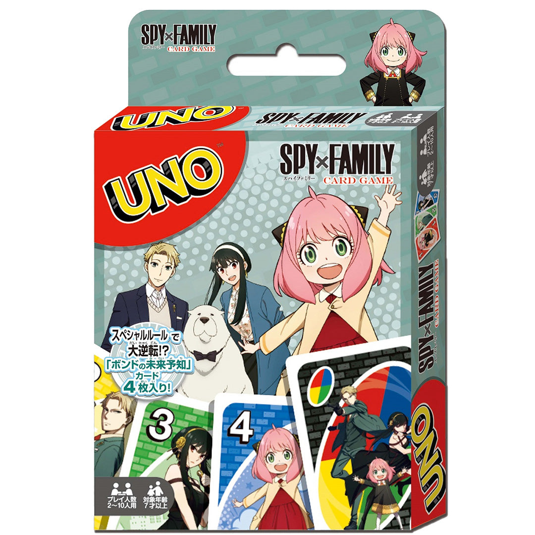 UNO Spy X Family Card Game Japan Anya Loid Yor Bond