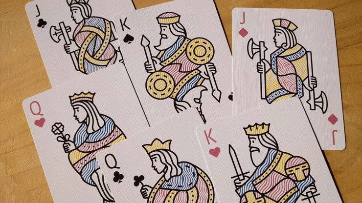 Waves Playing Cards
