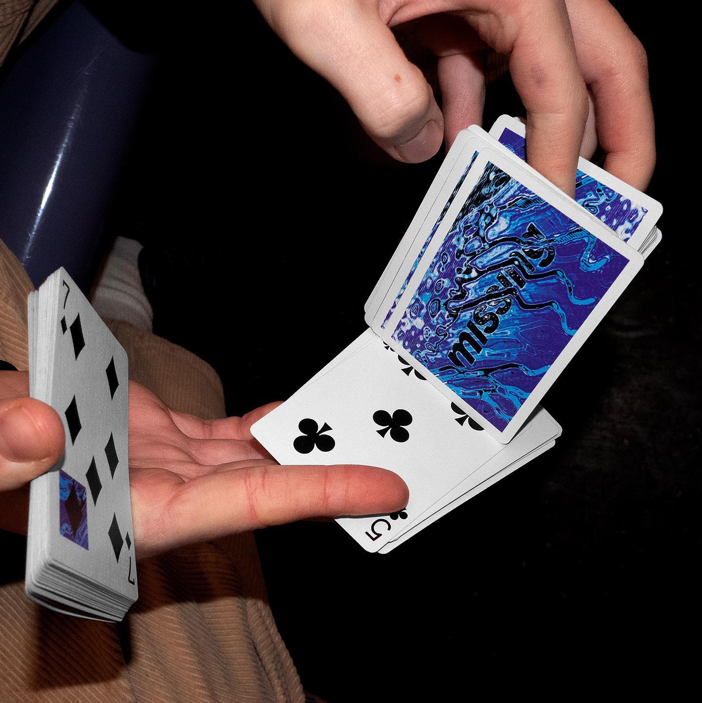 Databend Two Playing Cards